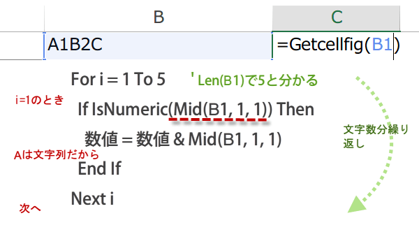 文字列から数値を取り出すユーザー関数マクロ6