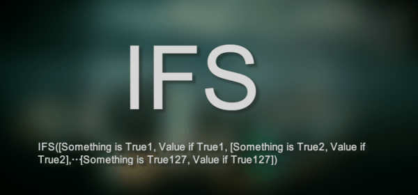 IFS(イフエフ）関数
